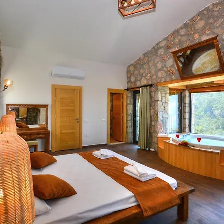 Private Oliver With View Ideal Spot For A Honeymoon Or Romantic Trip * Faralya